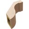 Ekena Millwork 5-inch W x 10-inch D x 10-inch H Del Monte Rough Cedar Woodgrain TimberThane Knee Brace, Primed BRCUR05X10X10DELRCPR - alternate 3